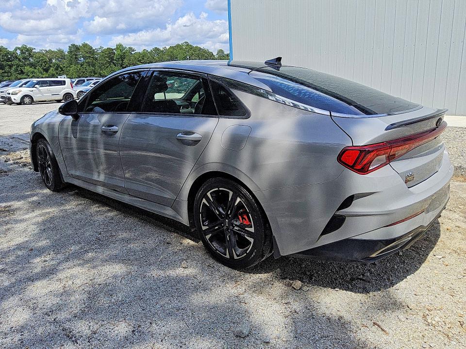 2021 Kia K5 VIN 5XXG64J26MG025428 COPART salvage auction — FRONT END, Ga - Certificate Of Title, sold $325 on 2026-07-16 (photo 2)