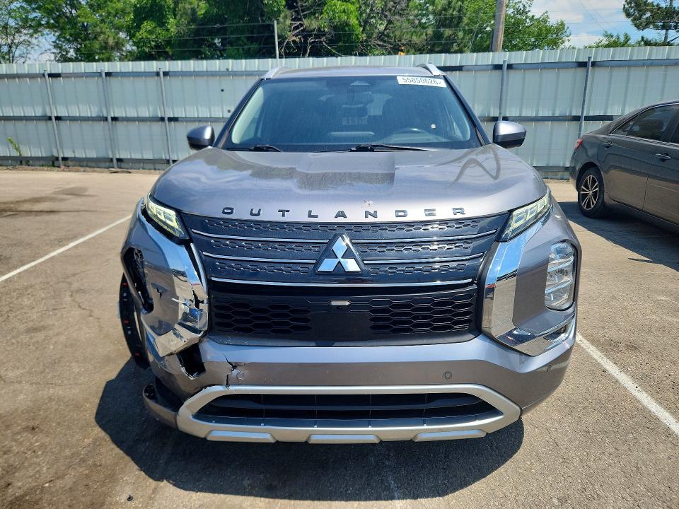 2022 Mitsubishi Outlander VIN JA4J3VA81NZ061349 COPART salvage auction — FRONT END, Oh - Cert Of Title-Salvage, sold $7,500 on 2026-07-06 (photo 5)