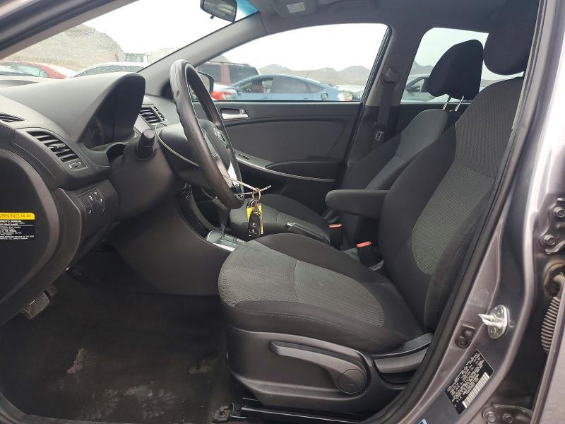 2014 Hyundai Accent VIN KMHCT5AE8EU194963 COPART salvage auction — REAR END, Nv - Salvage Title, sold $1,200 on 2026-07-13 (photo 7)