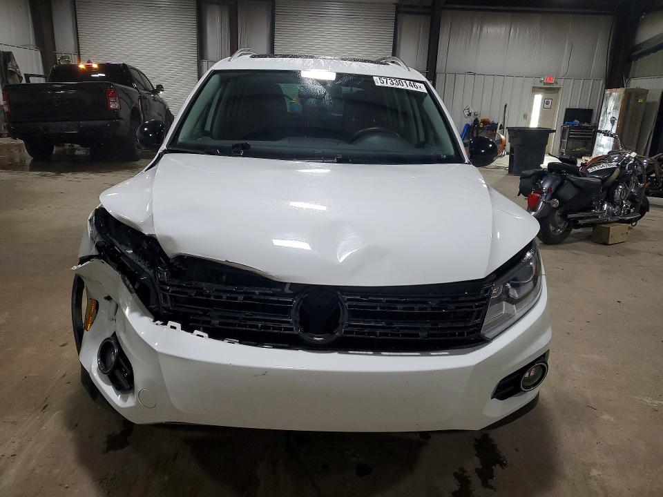 2017 Volkswagen Tiguan VIN WVGUV7AX7HK022516 COPART salvage auction — FRONT END, Pa - Certificate Of Salvage, sold $4,400 on 2026-07-08 (photo 5)