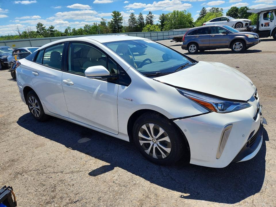 2019 Toyota Prius VIN JTDL9RFU8K3006728 COPART salvage auction — FRONT END, Pa - Certificate Of Salvage, sold $6,100 on 2026-07-31 (photo 4)