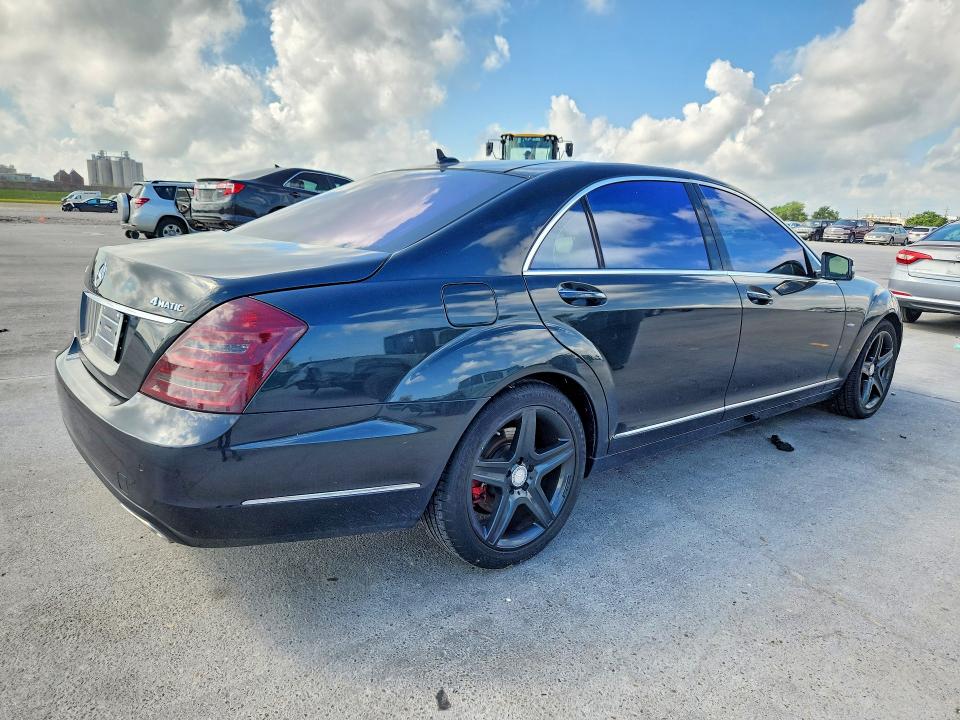 2012 Mercedes-benz S-klasse VIN WDDNG9EB1CA436313 COPART salvage auction — FRONT END, La - Cert Of Title-Salvage, sold $1,450 on 2026-07-29 (photo 3)