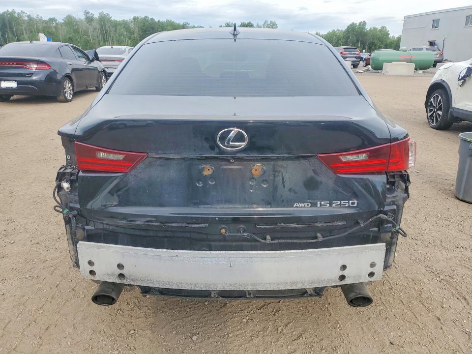 2015 Lexus Is VIN JTHCF1D24F5016600 COPART salvage auction — REAR END, On - Permit Salvage, sold $500 on 2026-07-23 (photo 6)