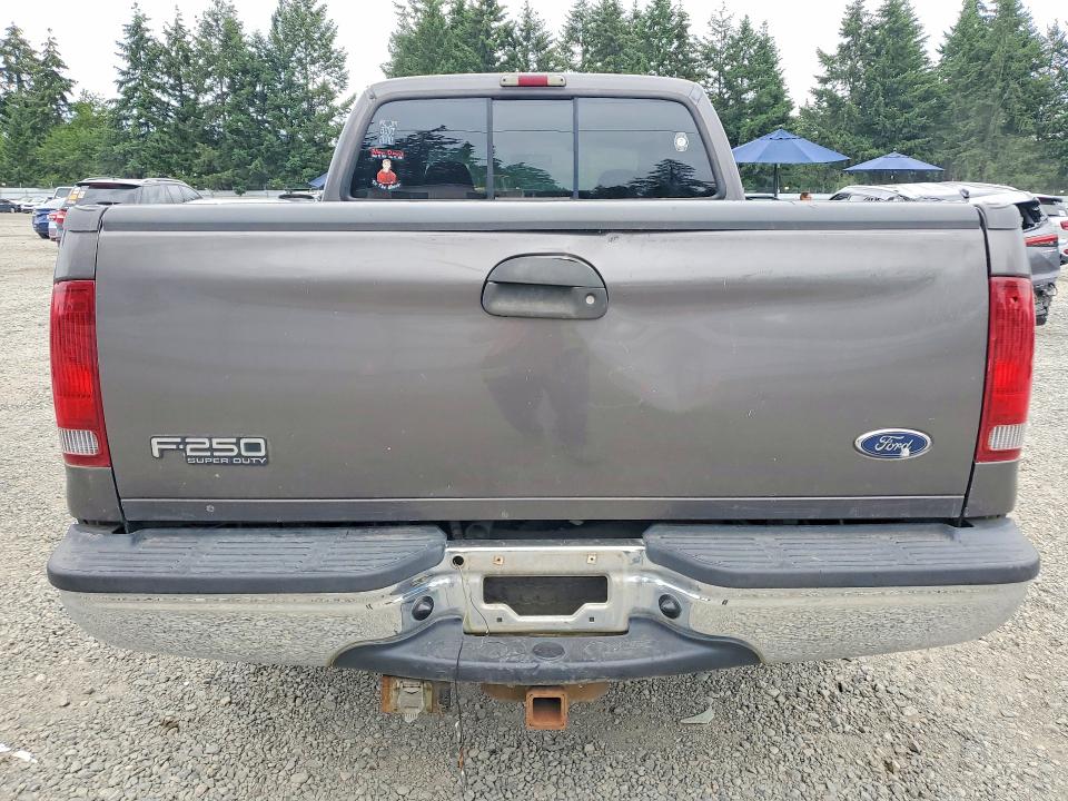2002 Ford F-250 super duty VIN 3FTNW20F42MA08574 COPART salvage auction — FRONT END, Wa - Bill Of Sale, sold $2,300 on 2026-07-02 (photo 6)