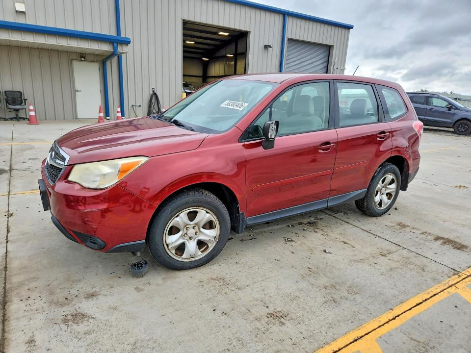2014 Subaru Forester VIN JF2SJAAC8EH445956 COPART salvage auction — NORMAL WEAR, Ky - Certificate Of Title, sold $250 on 2026-07-30 (photo 1)