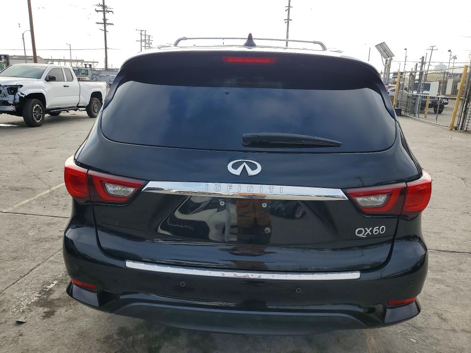 2020 Infiniti Qx60 VIN 5N1DL0MN3LC547471 COPART salvage auction — FRONT END, Ca - Salvage Certificate (P), sold $4,950 on 2026-07-27 (photo 6)