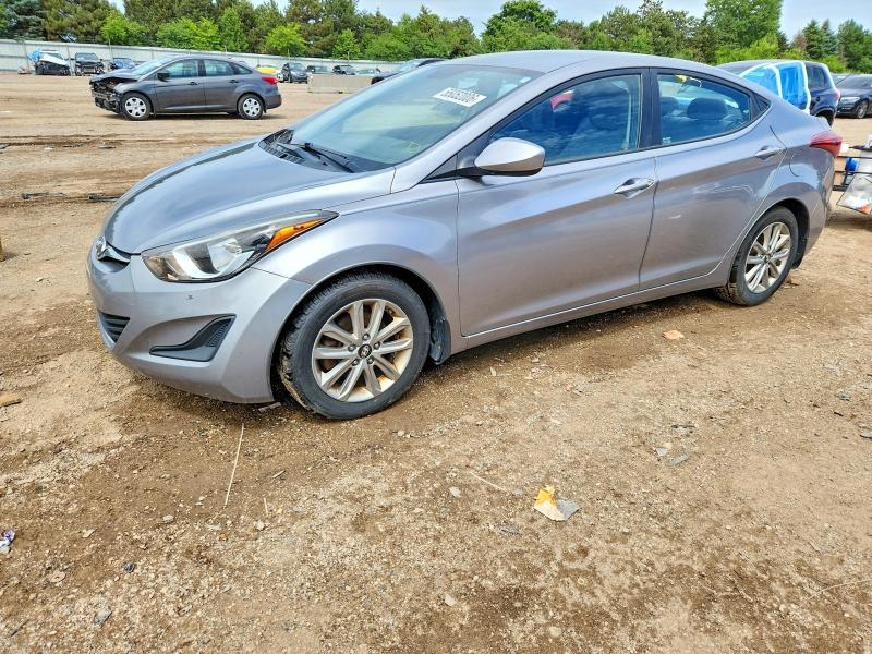 2016 Hyundai VIN KMHDH4AE8GU514754 COPART salvage auction — VANDALISM, Il - Salvage Certificate, sold $1,100 on 2026-07-07 (photo 1)