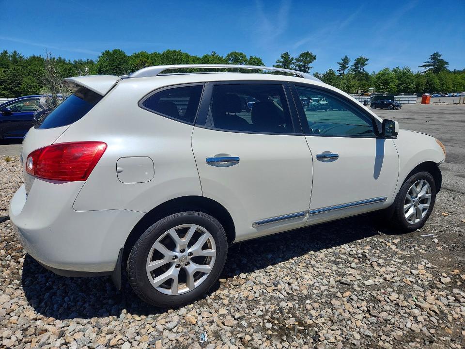 2013 Nissan Rogue VIN JN8AS5MVXDW610111 COPART salvage auction — FRONT END, Wv - Salvage Certificate, sold $475 on 2026-07-16 (photo 3)