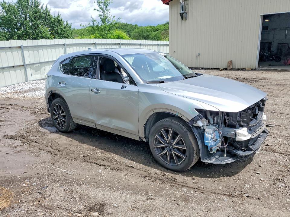 2018 Mazda VIN JM3KFBDM5J0430857 COPART salvage auction — FRONT END, Vt - Cert Of Title-Salvage Vehicle, sold $2,100 on 2026-07-27 (photo 4)