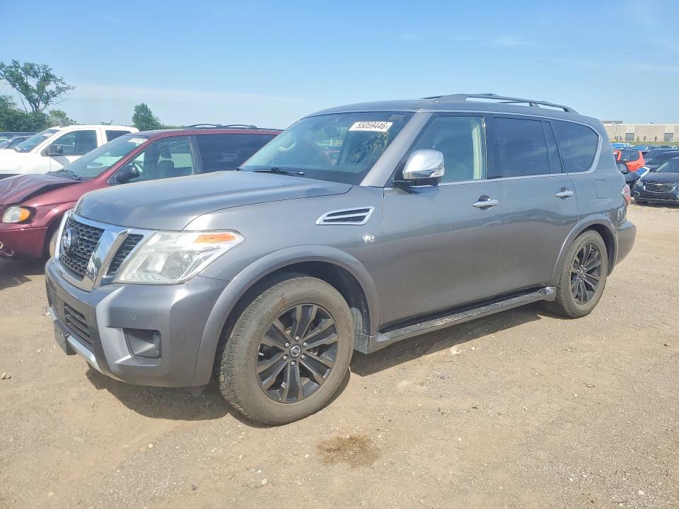 2017 Nissan VIN JN8AY2NEXH9705154 COPART salvage auction — NORMAL WEAR, IA - CERTIFICATE OF TITLE, sold $3,400 on 2026-07-31 (photo 1)