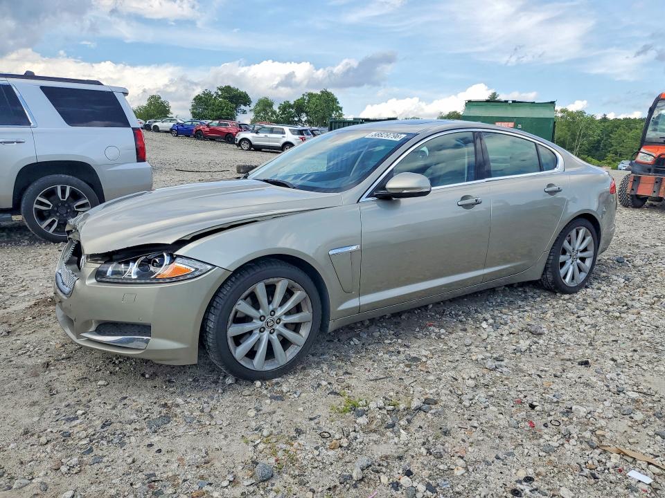 2013 Jaguar Xf VIN SAJWJ0EFXD8S81883 COPART salvage auction — FRONT END, Ma - Certificate Of Title, sold $1,650 on 2026-07-08 (photo 1)
