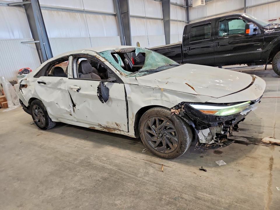 2024 Hyundai Elantra VIN KMHLM4DG1RU676930 COPART salvage auction — FRONT END, Ne - Cert Of Title-Salvage, sold $1,050 on 2026-07-07 (photo 4)