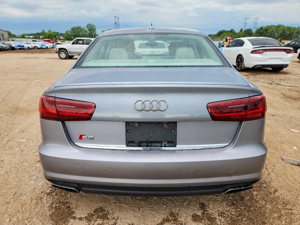 2016 Audi A6 VIN WAUHGAFC0GN065169 COPART salvage auction — FRONT END, Il - Salvage Certificate, sold $4,250 on 2026-07-30 (photo 6)