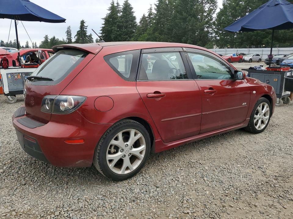 2008 Mazda 3 VIN JM1BK343481151308 COPART salvage auction — SIDE, WA - BILL OF SALE, sold $1,200 on 2026-07-17 (photo 3)