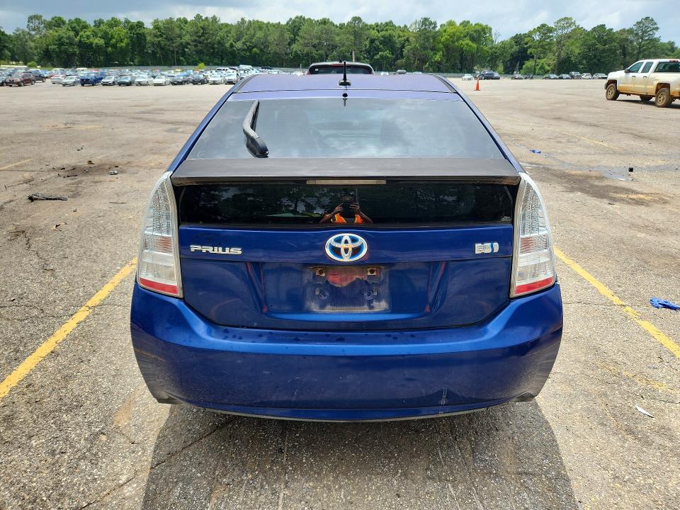 2011 Toyota Prius VIN JTDKN3DU9B1389890 COPART salvage auction — MECHANICAL, Al - Certificate Of Title, sold $850 on 2026-07-06 (photo 6)
