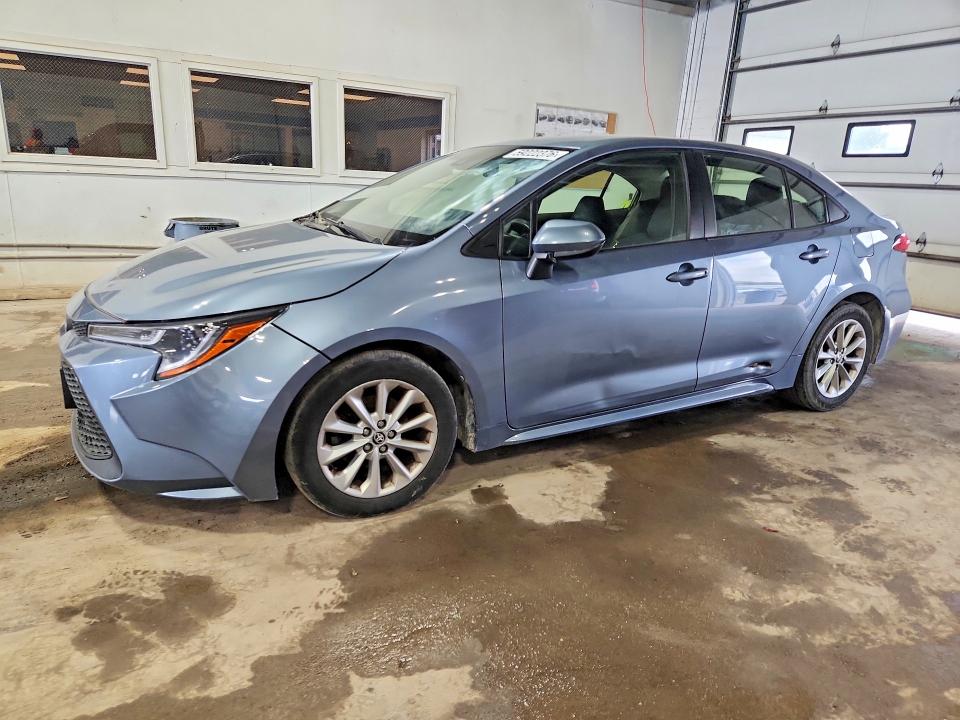 2021 Toyota Corolla VIN JTDVPMAE8MJ128313 COPART salvage auction — FRONT END, Mn - Certificate Of Title, sold $4,900 on 2026-07-21 (photo 1)