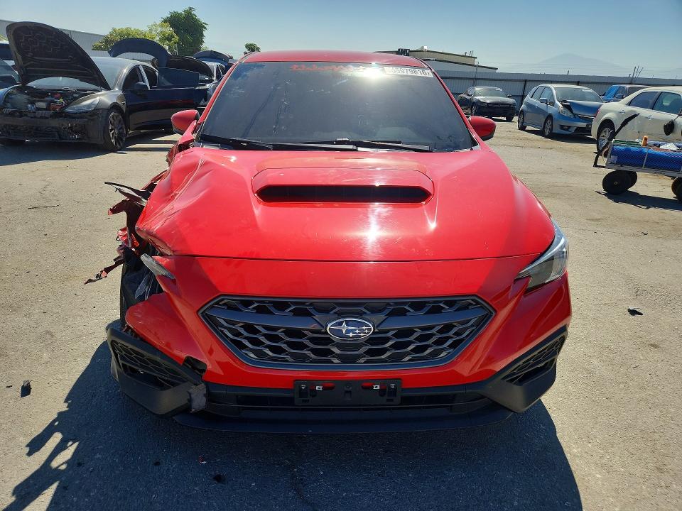 2022 Subaru Wrx VIN JF1VBAF61N9031364 COPART salvage auction — FRONT END, CA - SALVAGE CERTIFICATE, sold $5,400 on 2026-07-31 (photo 5)
