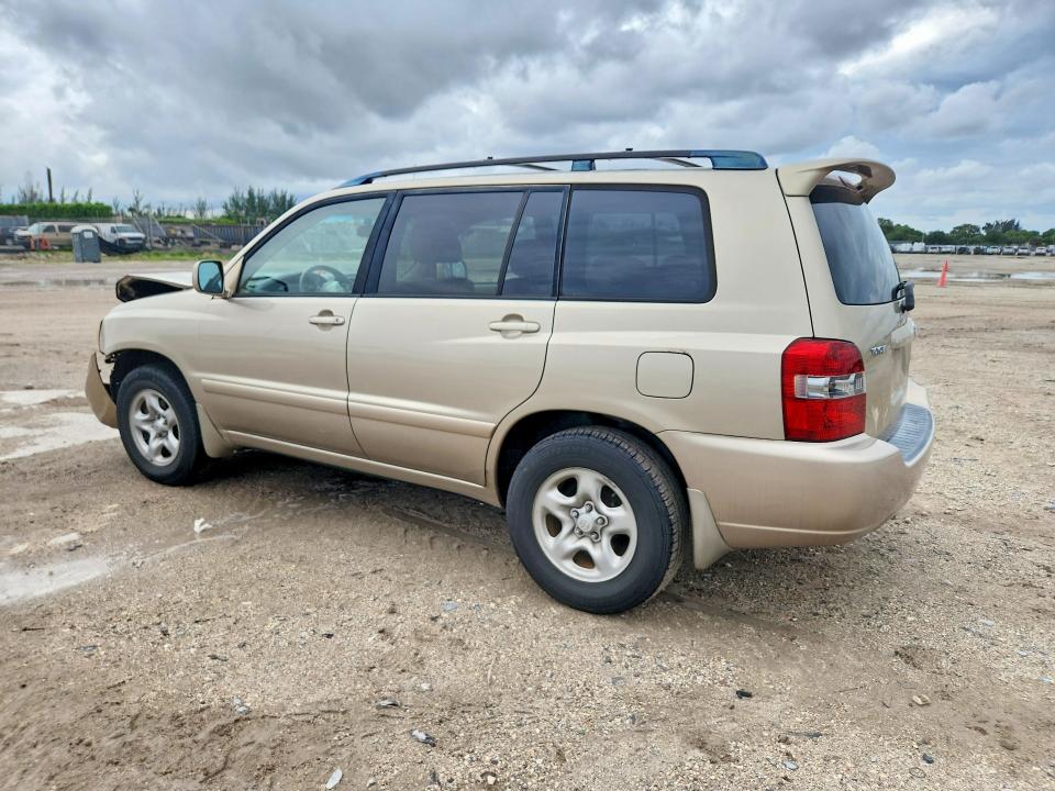 2007 Toyota Highlander VIN JTEGD21A270171442 COPART salvage auction — FRONT END, FL - CERT OF TITLE SLVG REBUILDABLE, sold $250 on 2026-07-21 (photo 2)