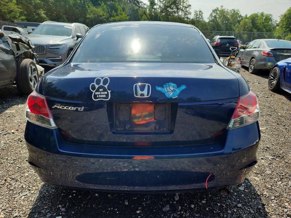 2008 Honda Accord VIN 1HGCP26328A142668 COPART salvage auction — REAR END, Md - Cert Of Salvage > 75% Damage, sold $1,050 on 2026-07-02 (photo 6)