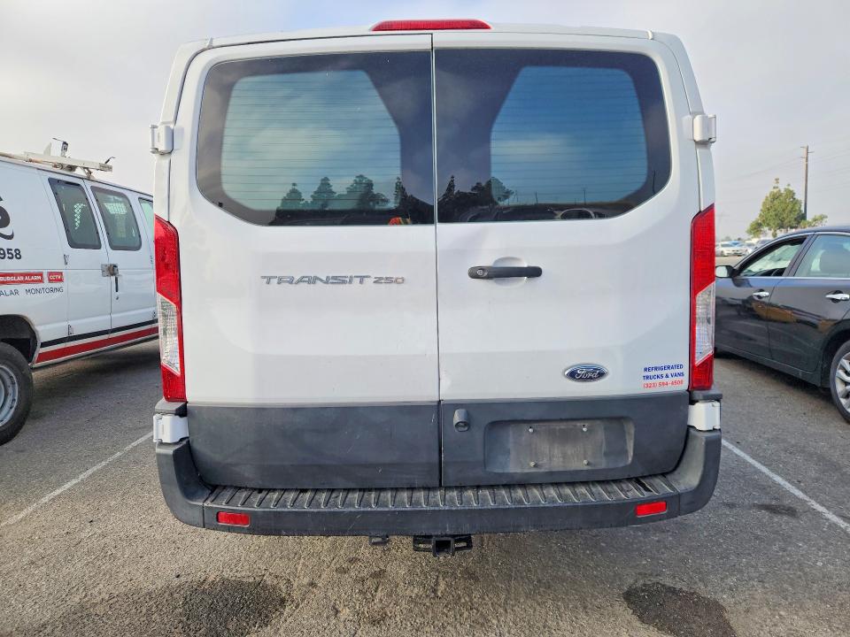 2023 Ford Transit VIN 1FTBR1Y81PKA77845 COPART salvage auction — FRONT END, Ca - Salvage Certificate, sold $11,700 on 2026-07-09 (photo 6)