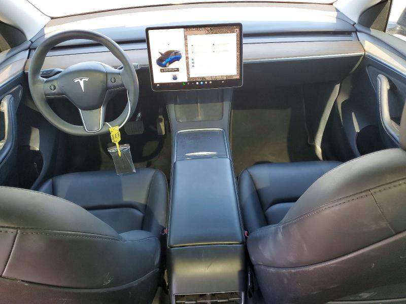 2023 Tesla Model y VIN 7SAYGDEE6PA041108 COPART salvage auction — REAR END, Ca - Salvage Certificate, sold $15,100 on 2026-07-29 (photo 8)