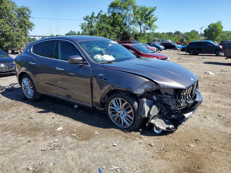 2022 Maserati Levante VIN ZN661XUA7NX389168 COPART salvage auction — FRONT END, Salvage Title, sold $7,100 on 2026-07-09 (photo 4)