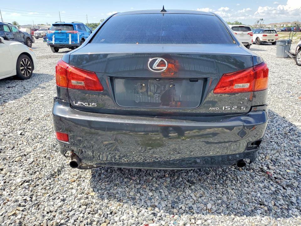 2008 Lexus Is 250 VIN JTHCK262982022282 COPART salvage auction — REAR END, Fl - Certificate Of Title, sold $350 on 2026-07-08 (photo 6)