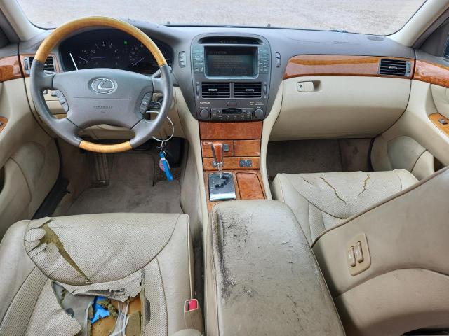 2004 Lexus Ls VIN JTHBN36F140144524 COPART salvage auction — FRONT END, Al - Cert Of Title-Salvage Title, sold $350 on 2026-07-08 (photo 8)