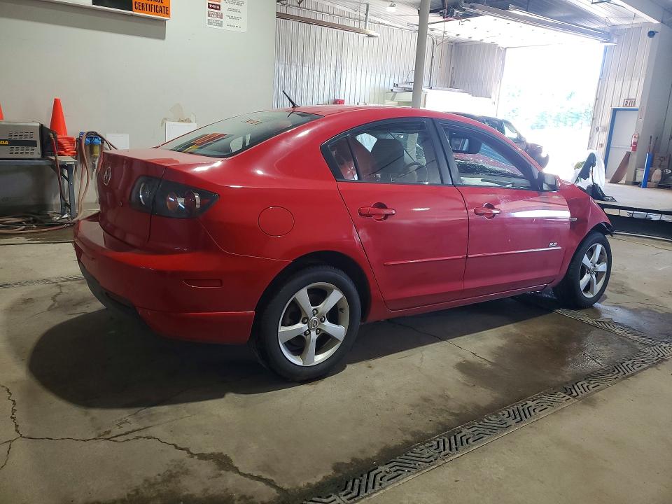 2005 Mazda 3 VIN JM1BK323651259539 COPART salvage auction — FRONT END, PA - CERTIFICATE OF SALVAGE, sold $375 on 2026-07-13 (photo 3)