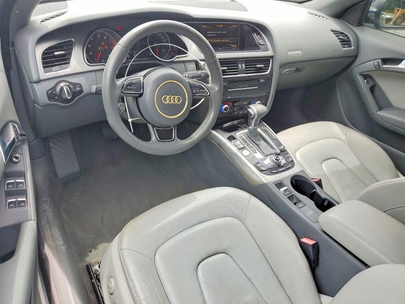 2014 Audi A5 VIN WAULFAFH4EN006745 COPART salvage auction — WATER/FLOOD, Fl - Dlr Only Cert Of Destruction, sold $3,100 on 2026-07-09 (photo 8)