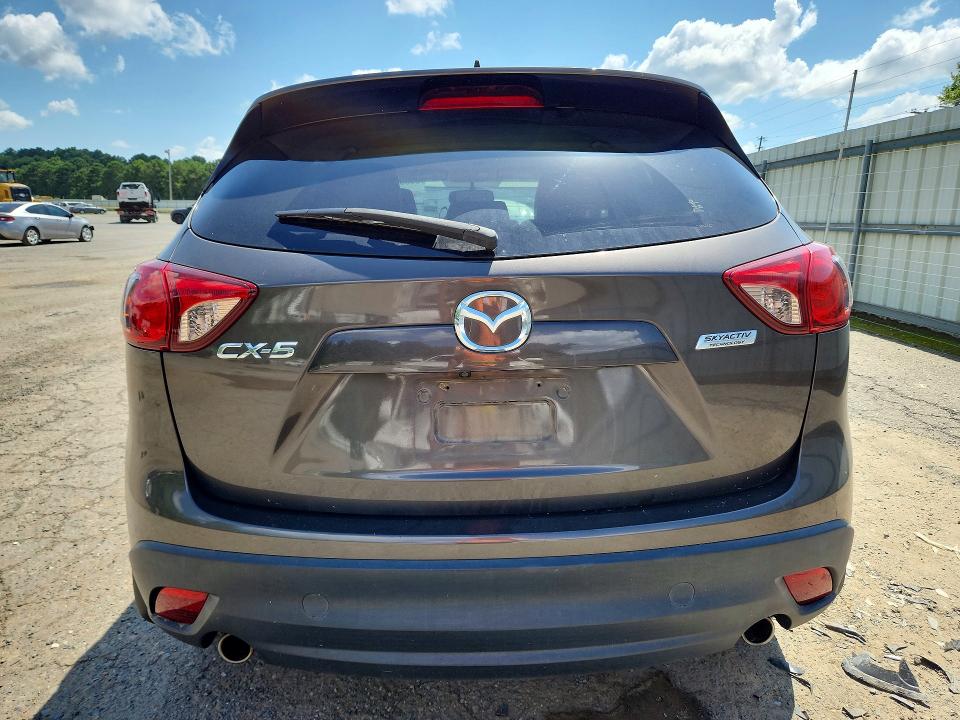 2016 Mazda Cx-5 VIN JM3KE2CYXG0886479 COPART salvage auction — WATER/FLOOD, La - Cert Of Title-Salvage Flood, sold $2,100 on 2026-07-09 (photo 6)