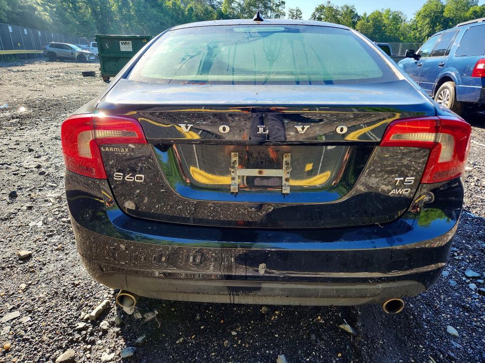 2013 Volvo S60 VIN YV1612FH3D2209267 COPART salvage auction — MECHANICAL, Va - Certificate Of Title, sold $375 on 2026-07-10 (photo 6)