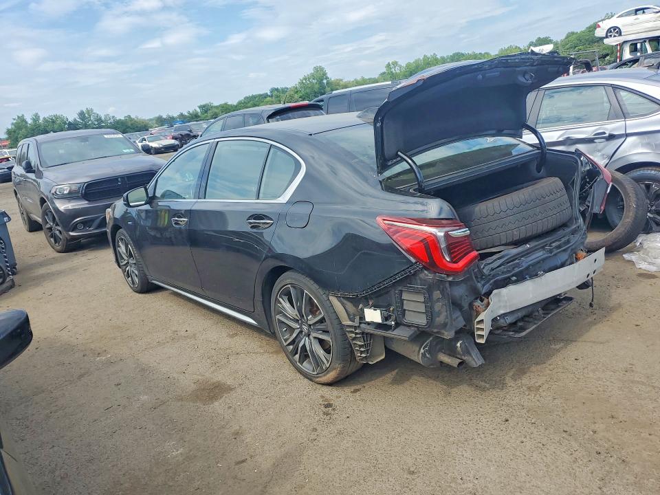 2018 Acura RLX VIN JH4KC2F98JC000456 COPART salvage auction — REAR END, Ct - Cert Of Title-Salvage, sold $2,900 on 2026-07-17 (photo 2)
