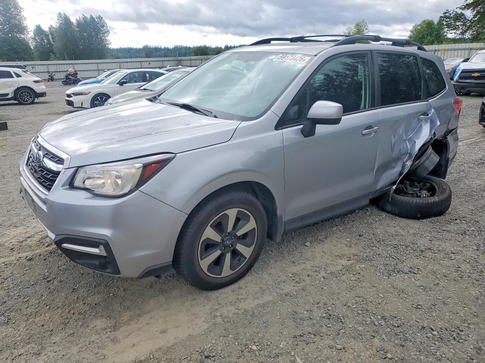 2018 Subaru VIN JF2SJAEC3JH535780 COPART salvage auction — REAR END, Wa - Bill Of Sale, sold $3,250 on 2026-07-20 (photo 1)