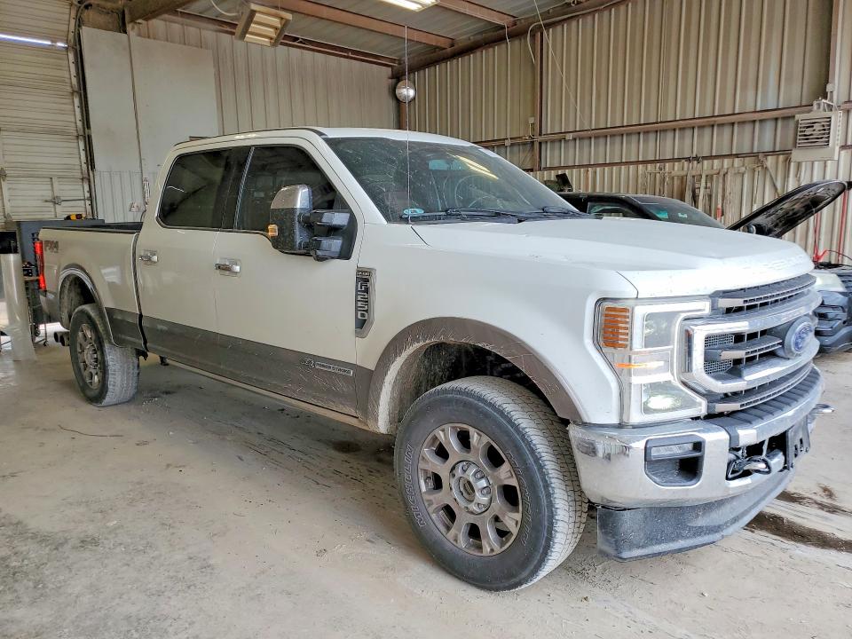 2021 Ford F250 VIN 1FT7W2BT9MEC81403 COPART salvage auction — HAIL, Salvage Title, sold $28,500 on 2026-08-28 (photo 4)