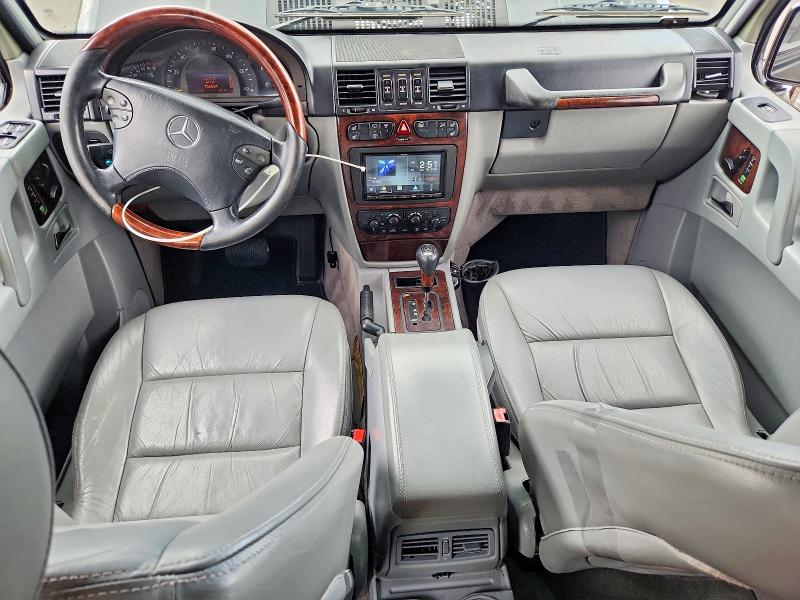 2002 Mercedes-benz G-klasse VIN WDCYR49EX2X128247 COPART salvage auction — MINOR DENT/SCRATCHES, OR - CERTIFICATE OF TITLE, sold $21,900 on 2026-07-29 (photo 8)