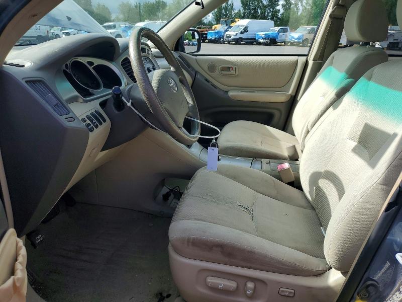 2007 Toyota Highlander VIN JTEHD21A970047768 COPART salvage auction — FRONT END, Or - Salvage Title Certificate, sold $1,000 on 2026-07-13 (photo 7)