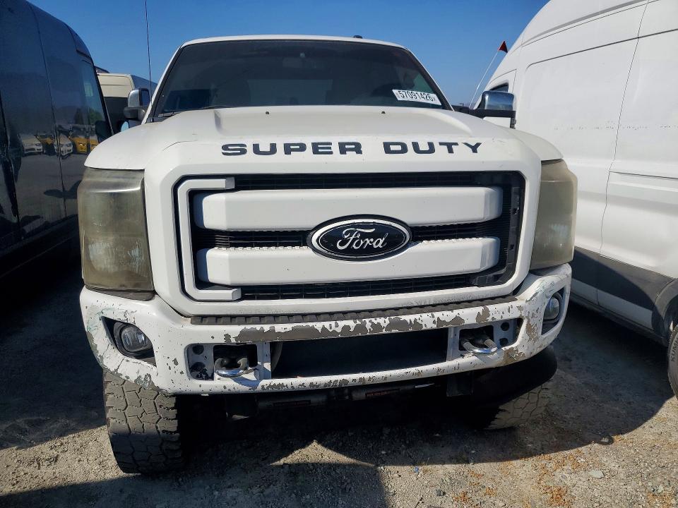 2015 Ford F250 VIN 1FT7W2B62FEC63385 COPART salvage auction — REAR END, Ca - Salvage Certificate, sold $1,450 on 2026-07-02 (photo 5)
