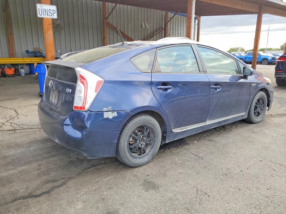 2013 Toyota VIN JTDKN3DU9D1677055 COPART salvage auction — ROOF, Co - Public - Salvage Title, sold $2,300 on 2026-07-02 (photo 3)