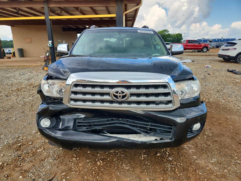 2010 Toyota Sequoia VIN 5TDJY5G17AS039255 COPART salvage auction — FRONT END, Al - Cert Of Title-Salvage Title, sold $5,100 on 2026-07-15 (photo 5)