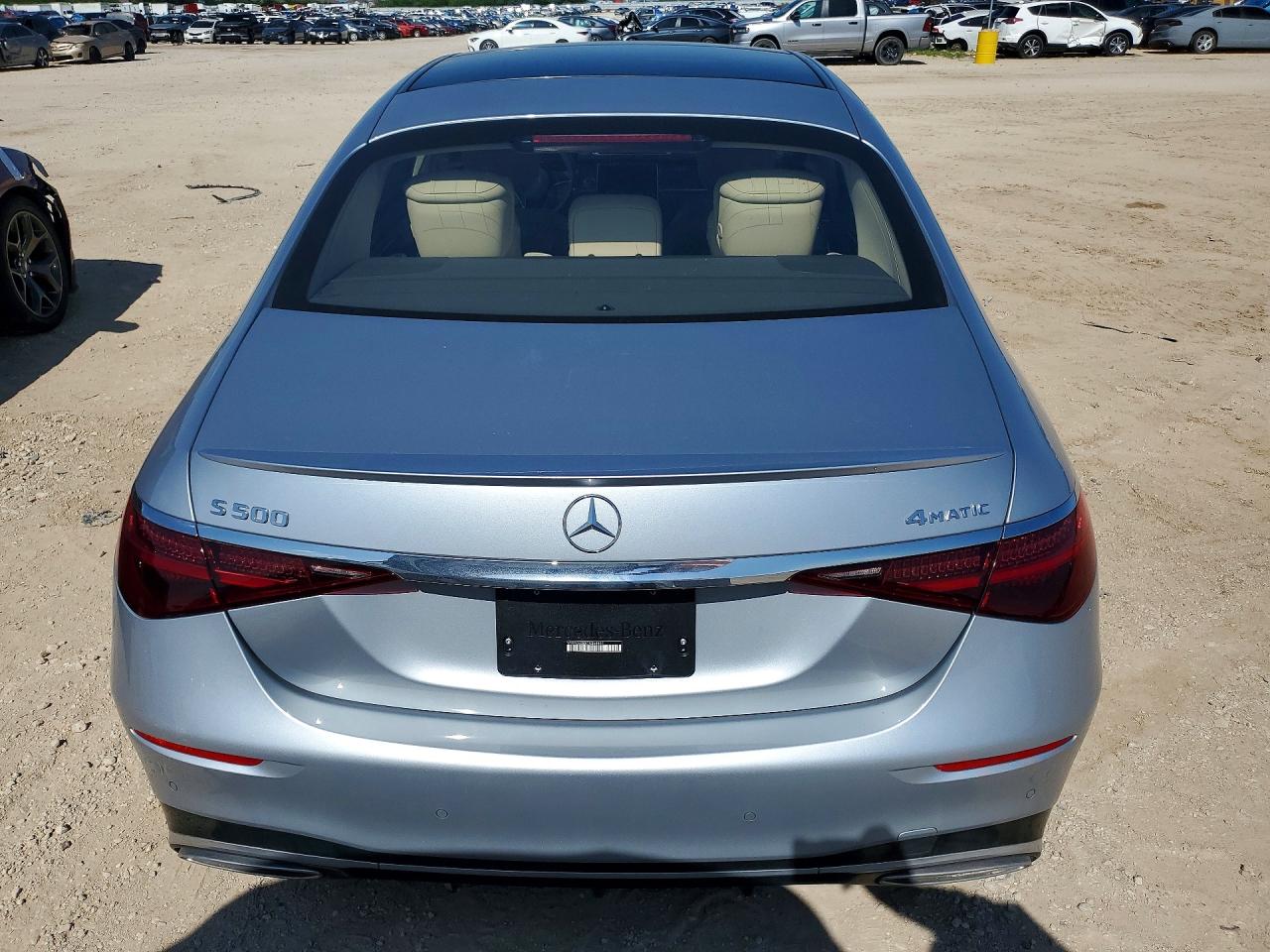 2026 Mercedes-Benz VIN W1K6G6DBXTA354441 COPART salvage auction — Undercarriage, TX - SALVAGE VEHICLE TITLE, sold $63,000 on 2026-07-02 (photo 6)