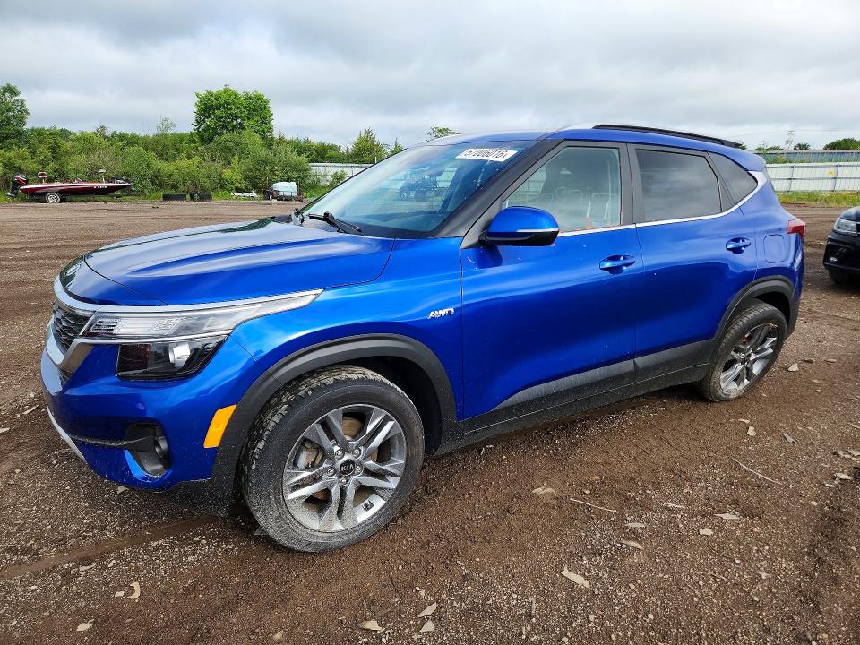2021 Kia Seltos VIN KNDEUCAA5M7185825 COPART salvage auction — SIDE, Oh - Cert Of Title-Salvage, sold $4,500 on 2026-07-23 (photo 1)