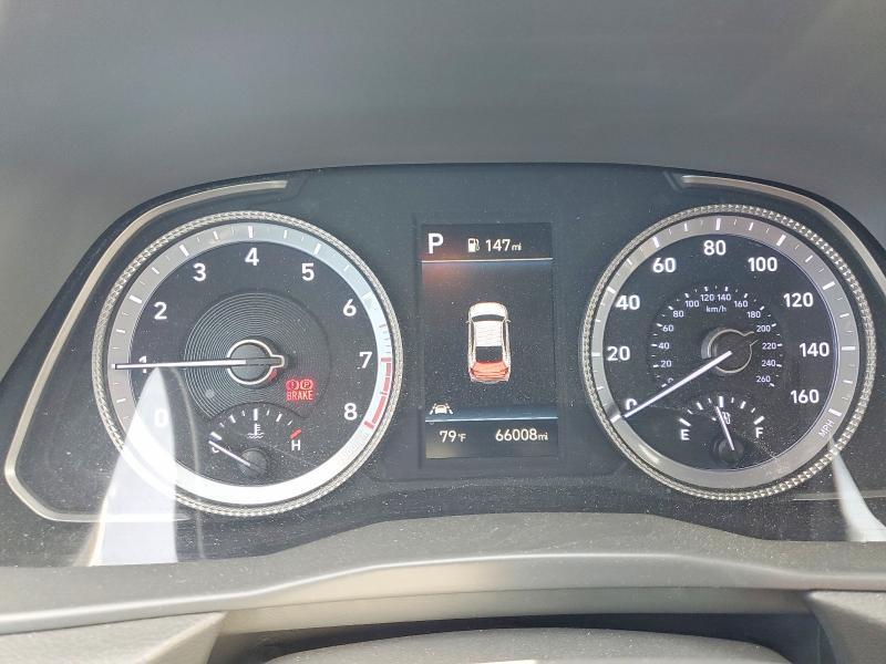 2020 Hyundai Sonata VIN 5NPEL4JA5LH047317 COPART salvage auction — REAR END, CA - SALVAGE CERTIFICATE, sold $3,500 on 2026-07-24 (photo 9)
