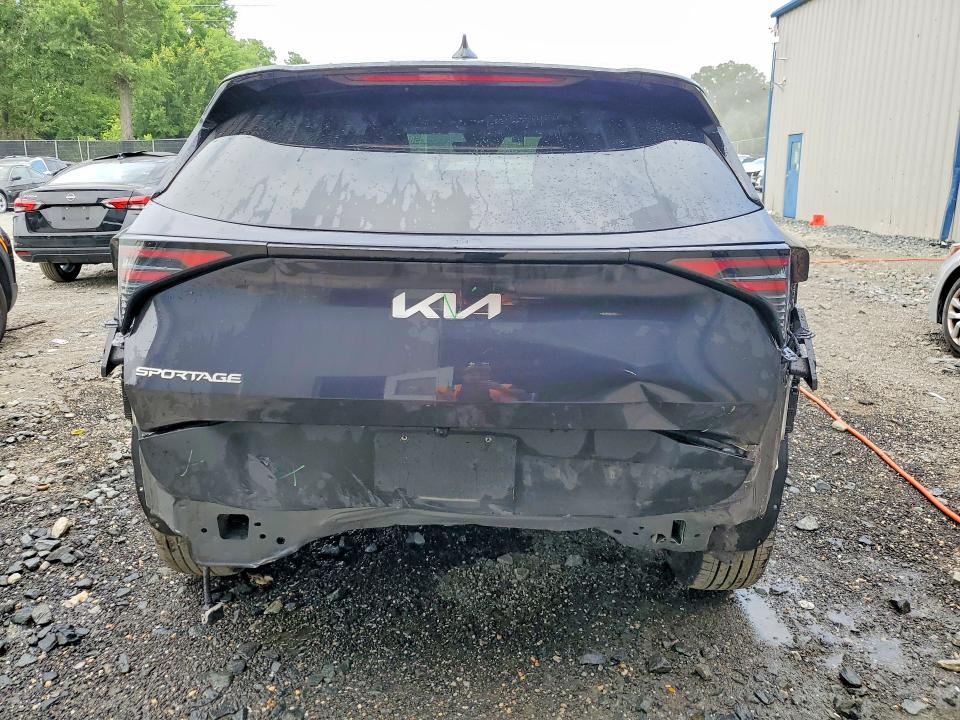 2026 Kia Sportage VIN 5XYK23DF7TG387972 COPART salvage auction — REAR END, VA - CERT OF TITLE - SALVAGE, sold $10,000 on 2026-07-22 (photo 6)
