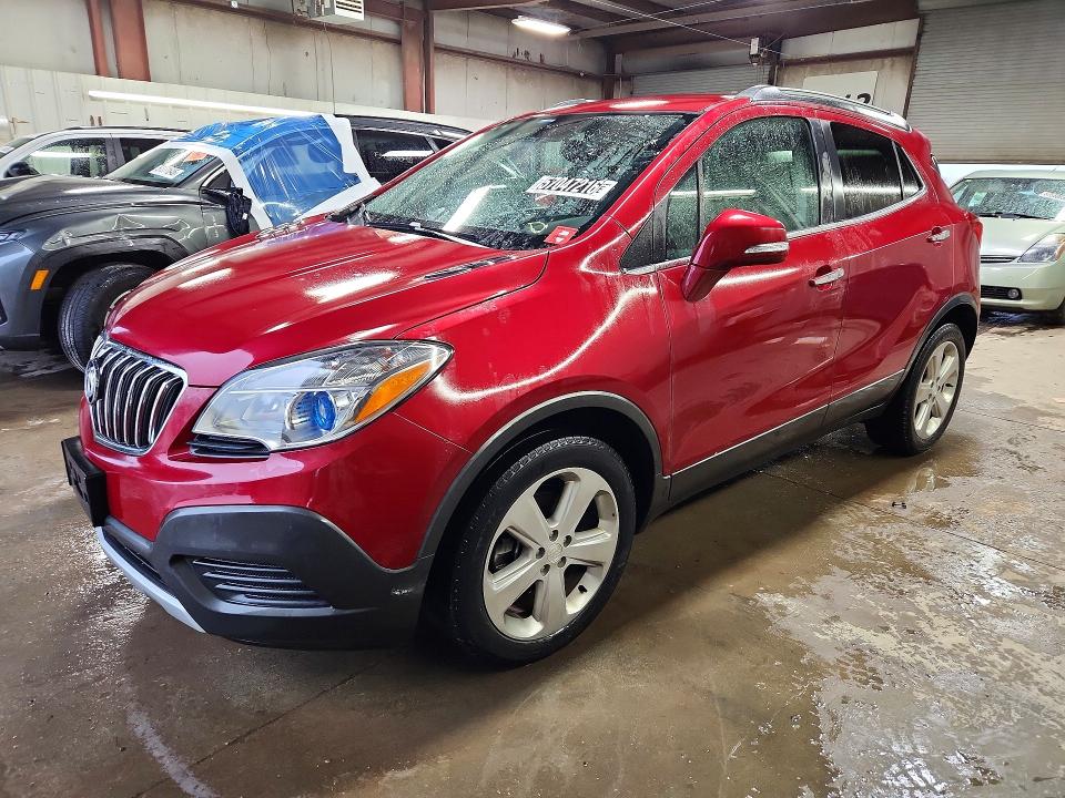 2015 Buick Encore VIN KL4CJASB4FB230551 COPART salvage auction — MINOR DENT/SCRATCHES, IL - CERTIFICATE OF TITLE, sold $2,250 on 2026-07-09 (photo 1)