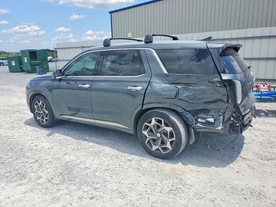 2021 Hyundai VIN KM8R7DHE9MU328649 COPART salvage auction — REAR END, Nc - Salvage Certificate Of Title, sold $4,500 on 2026-07-29 (photo 2)