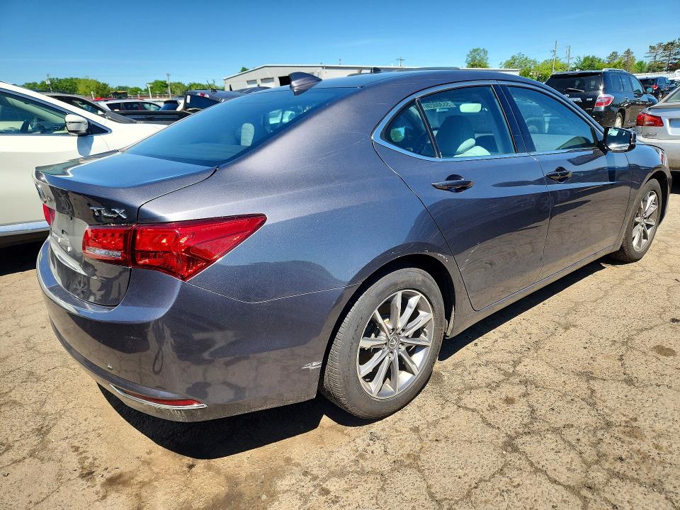 2020 Acura Tlx VIN 19UUB1F35LA005908 COPART salvage auction — SIDE, Ct - Cert Of Title-Salvage, sold $6,200 on 2026-07-31 (photo 3)