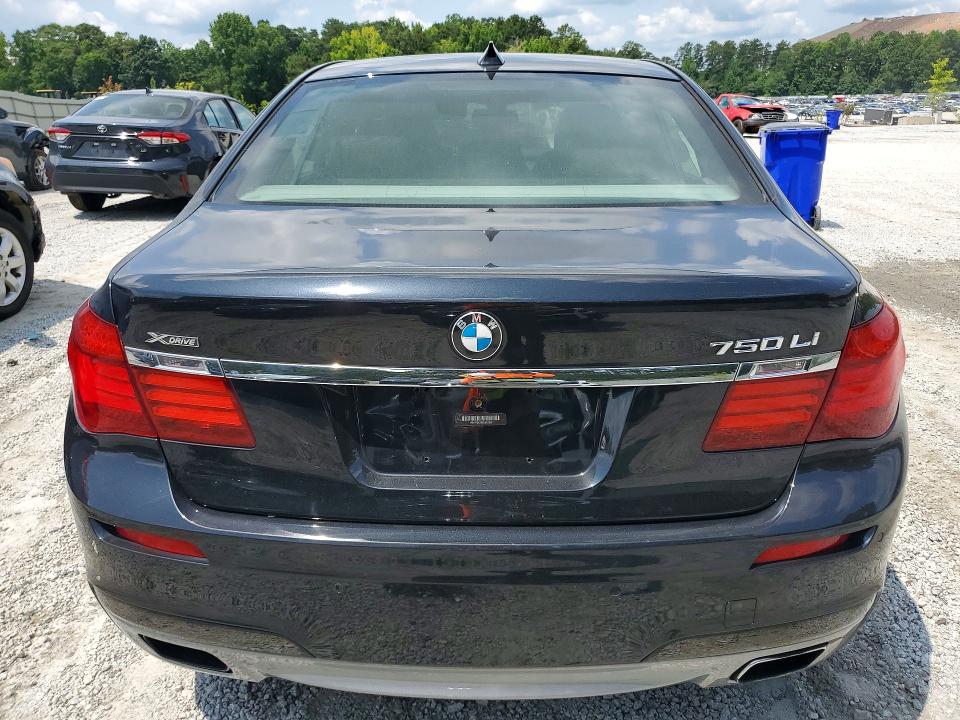 2014 BMW 7er VIN WBAYF8C56ED652965 COPART salvage auction — MINOR DENT/SCRATCHES, Ga - Certificate Of Title, sold $3,700 on 2026-07-23 (photo 6)