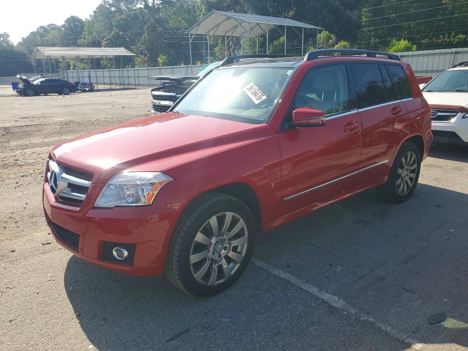 2011 Mercedes-benz Glk-class VIN WDCGG5GB2BF619465 COPART salvage auction — SIDE, GA - CERT OF TITLE-SALVAGE, sold $1,600 on 2026-07-30 (photo 1)