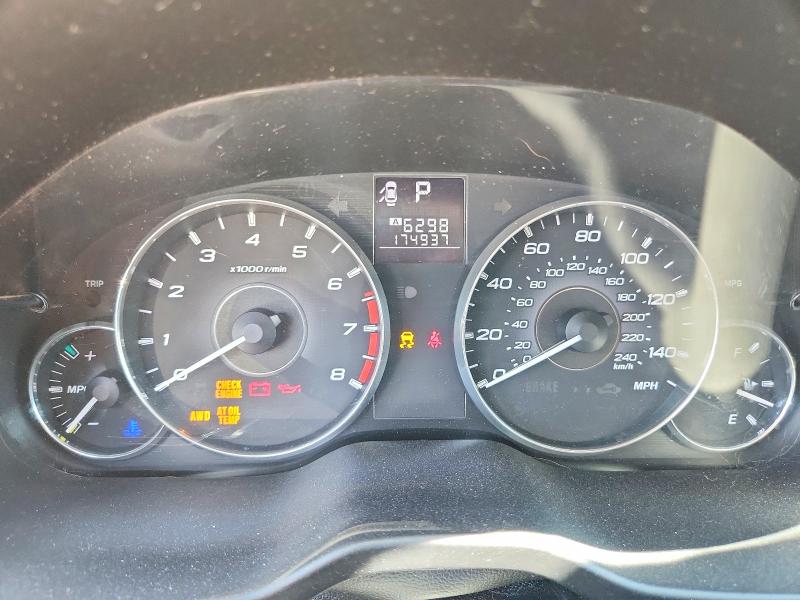2012 Subaru VIN 4S4BRBCC3C3302462 COPART salvage auction — MECHANICAL, Ut - Certificate Of Title, sold $525 on 2026-07-02 (photo 9)